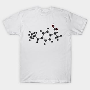 Ibuprofen Molecule T-Shirt